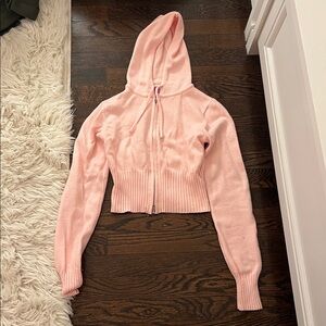Edikted pink knit sweater
